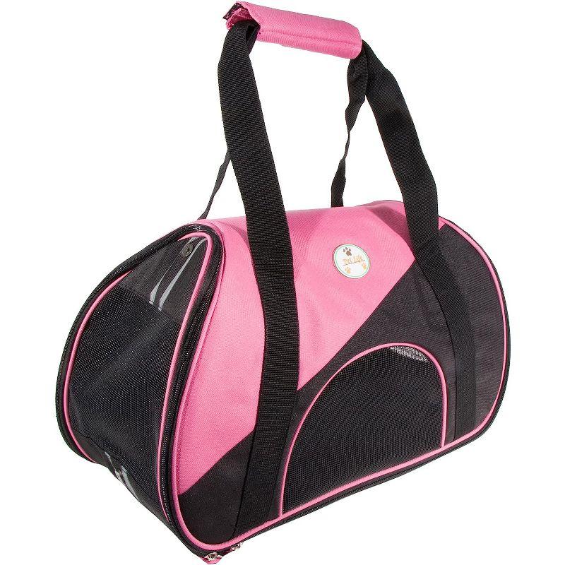 Pet Life Airline Approved Zip-N-Go Contoured Pet Carrier