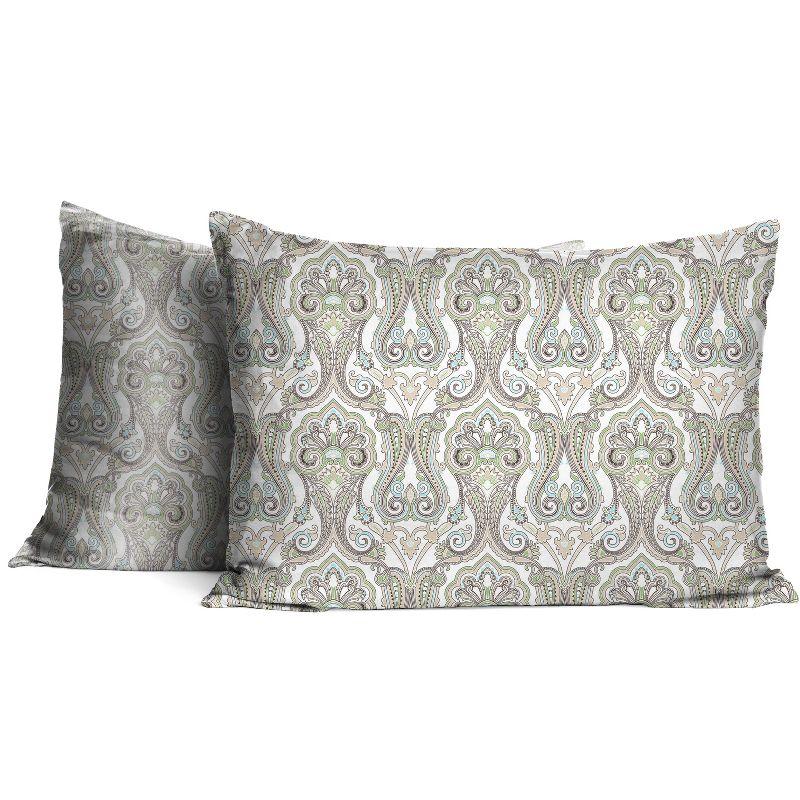 Pointehaven Flannel Paisley Sheet Set