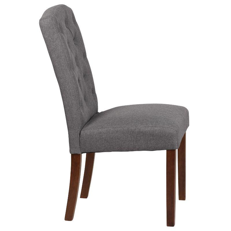 Flash Furniture HERCULES Grove Park Series Diamond Patterned Button Tufted Parsons Chair