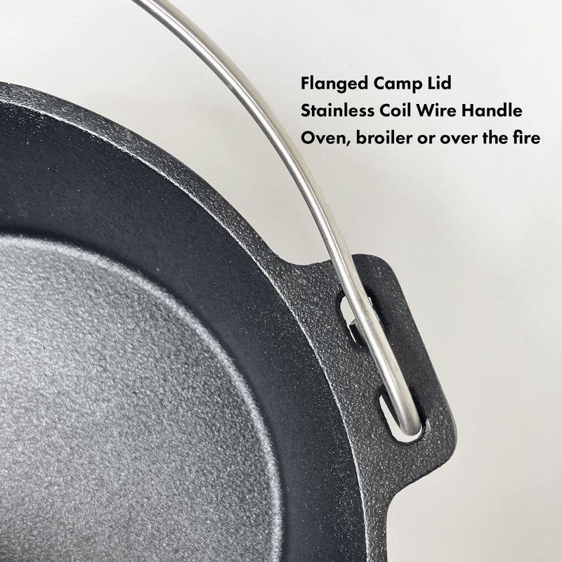 Bayou Classic Bayou Classic Non-Stick Cast Iron Round Dutch Oven