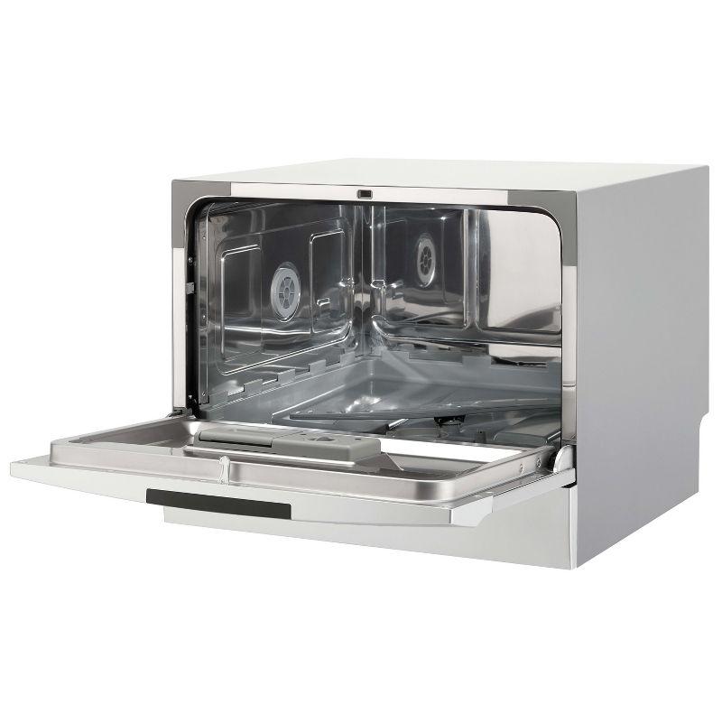 Danby DDW631SDB 6 Place Setting Countertop Dishwasher in Silver