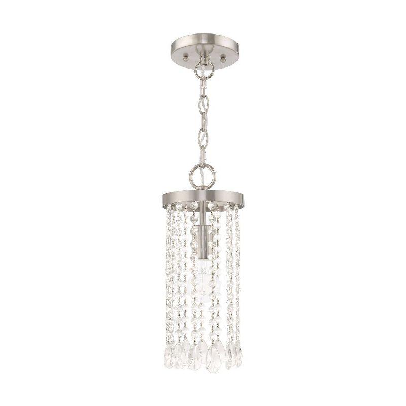 Livex Lighting Elizabeth 1 - Light Pendant in  Brushed Nickel