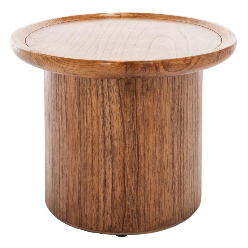 Flyte Oval Coffee Table - Natural - Safavieh