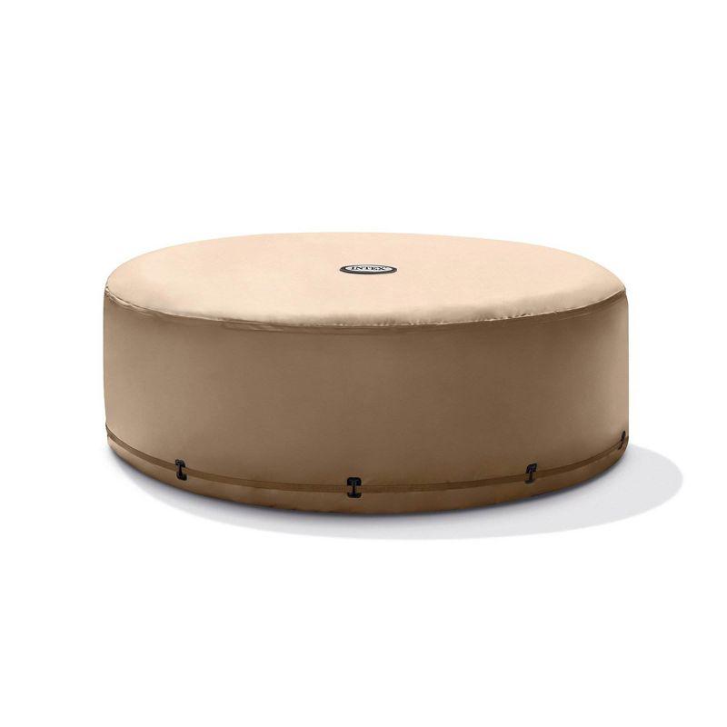 Intex Circle Hot Tub Cover in Tan