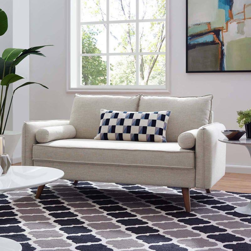 Modway Revive Upholstered Fabric Loveseat