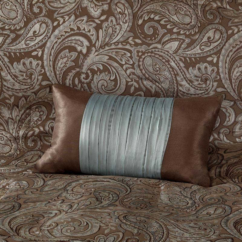 Aubrey Paisley Jacquard Duvet Cover Set