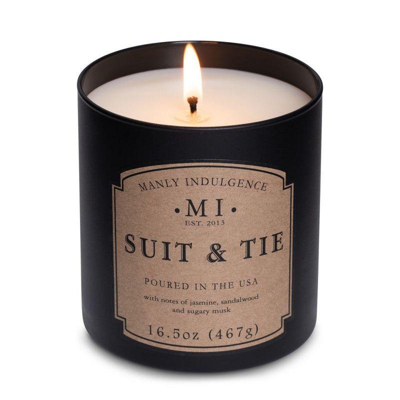 16.5oz Jar Candle Classic Collection Suit & Tie - Manly Indulgence