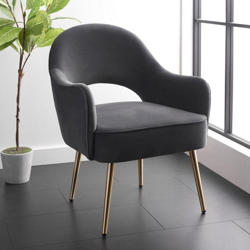 Dublyn Accent Chair - ACH4001 - Black - Safavieh