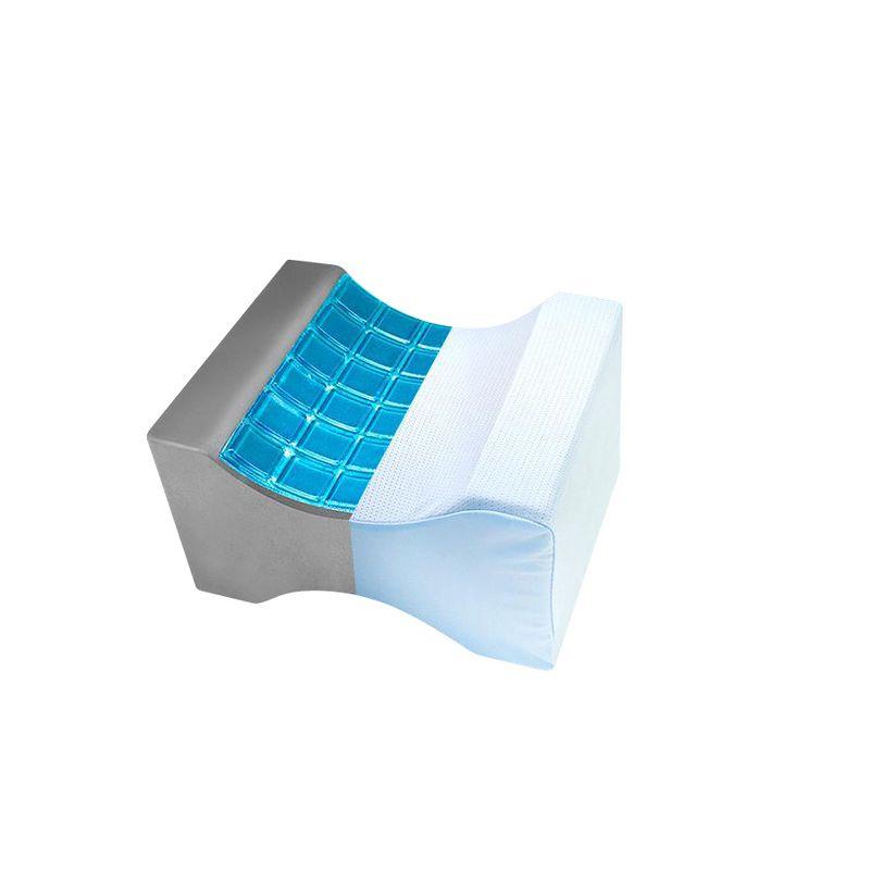 Dr. Pillow Leg Pillow - Adjusts Your Hips, Legs And Spine For A Comfortable Sleep, Blue