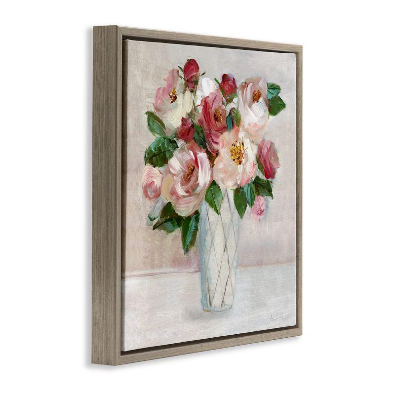 Stupell Industries Pink & Red Rose Bouquet, 25" x 25"