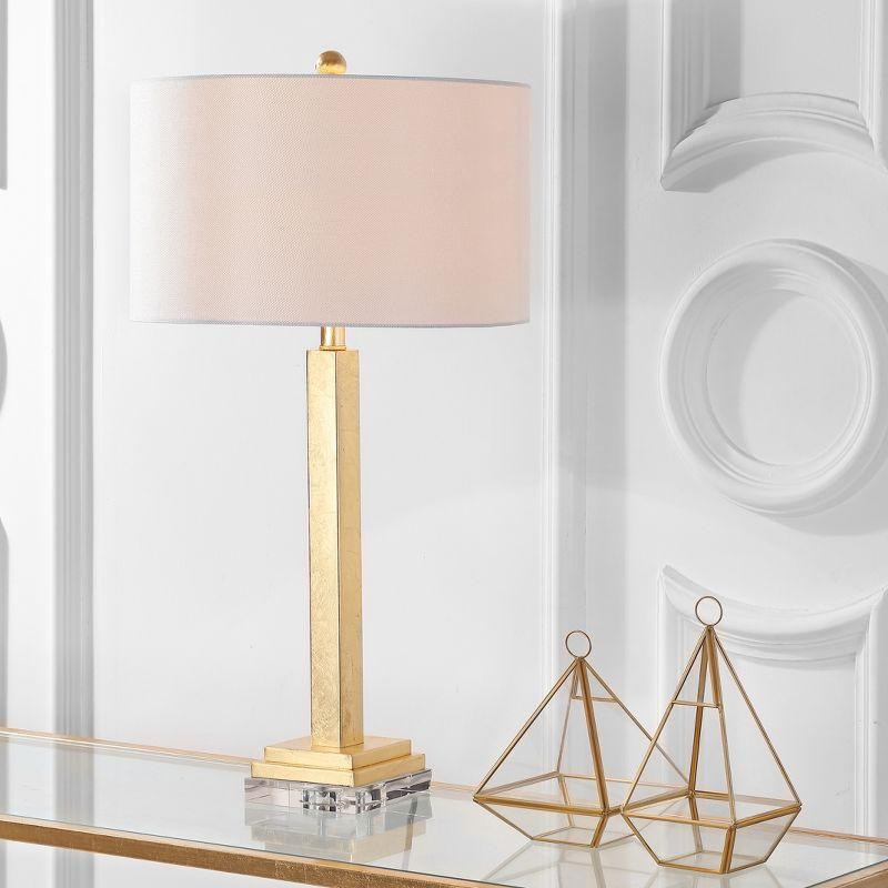 Perri Table Lamp (Set of 2) - 30 Inch Height - LIT4378 - Gold/Off White - Safavieh