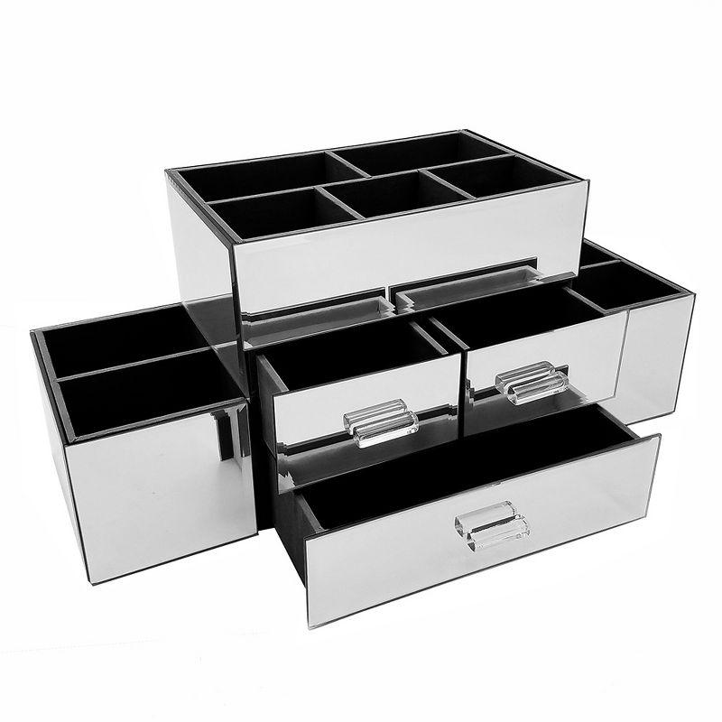 Rebrilliant Morrell Wood Makeup Organizer