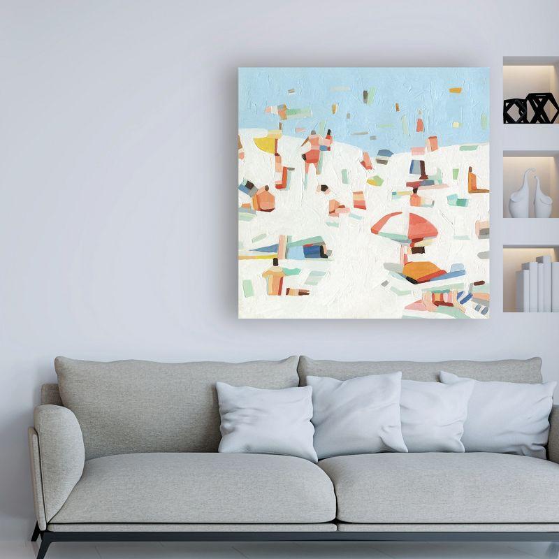 Trademark Fine Art - Emma Scarvey 'Summer Confetti III' Canvas Art - 14x14