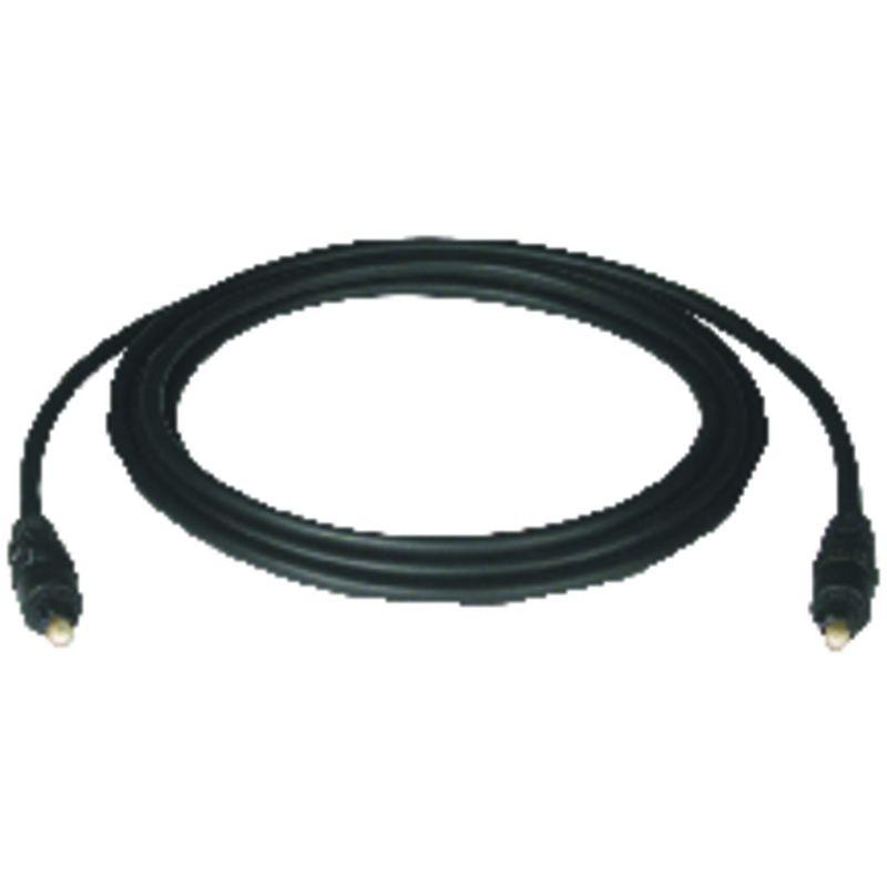 13 ft Black Toslink Digital Optical Audio Cable