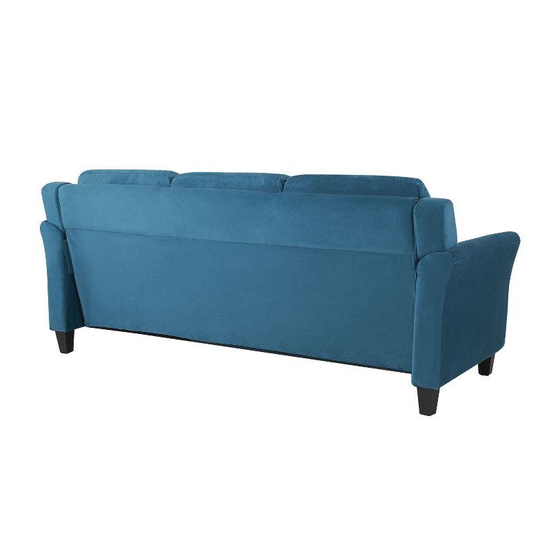 Lifestyle Solutions Harper Sofa Blue Velvet