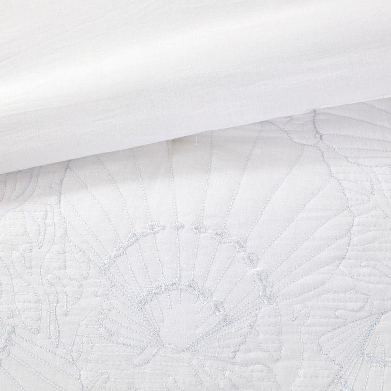 Harbor House Crystal Beach White Cotton Coastal Comforter Set