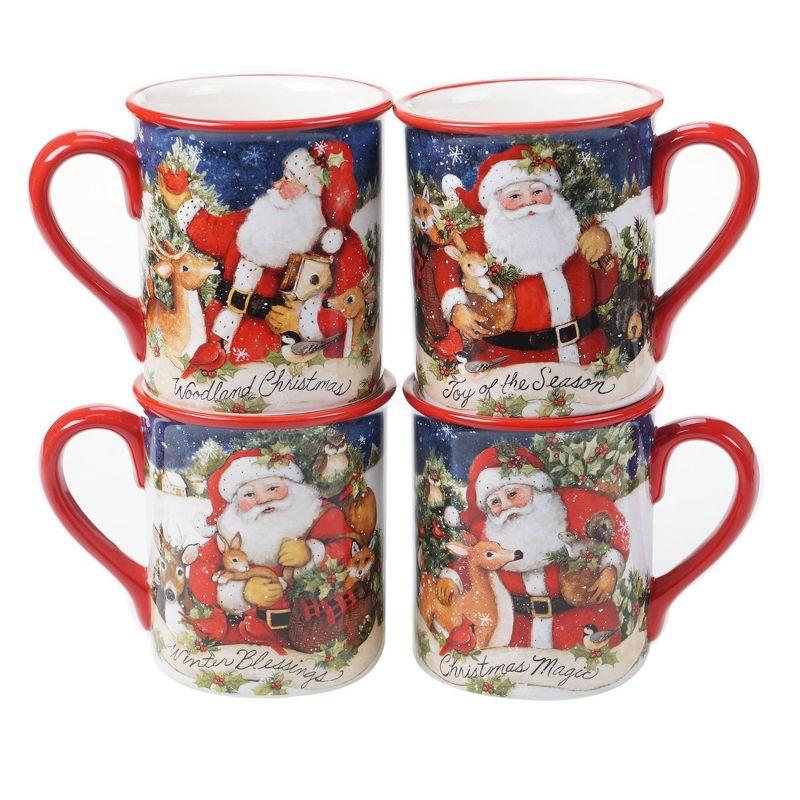 Certified International Certified International Magic Of Christmas  Santa 16Pc Dinnerware Set