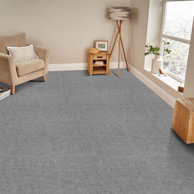 24'' W x 24'' L Level Cut And Loop Polyester Carpet Tile