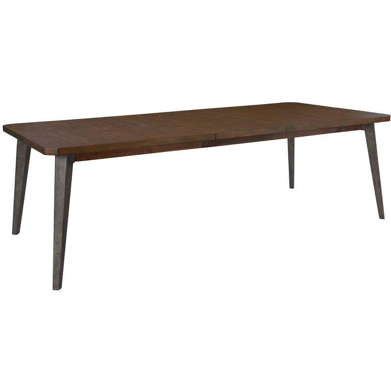 Extendable Solid Wood Top Dining Table