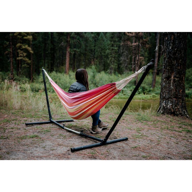 Stansport Cotton Blend Traveler Hammock 78" x 31" Red