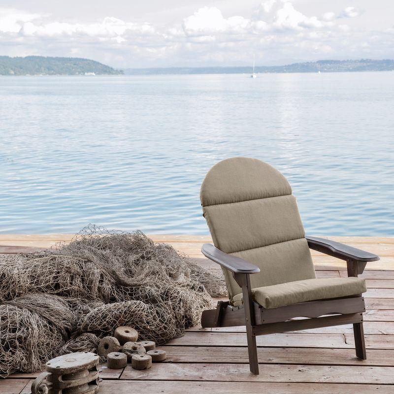 Arden Selections Oceantex Outdoor Adirondack Chair 2.5" Cushion