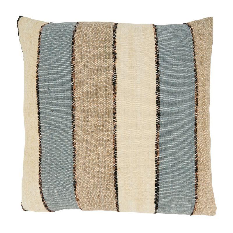 Reine Collection Striped Cotton Pillow Cover