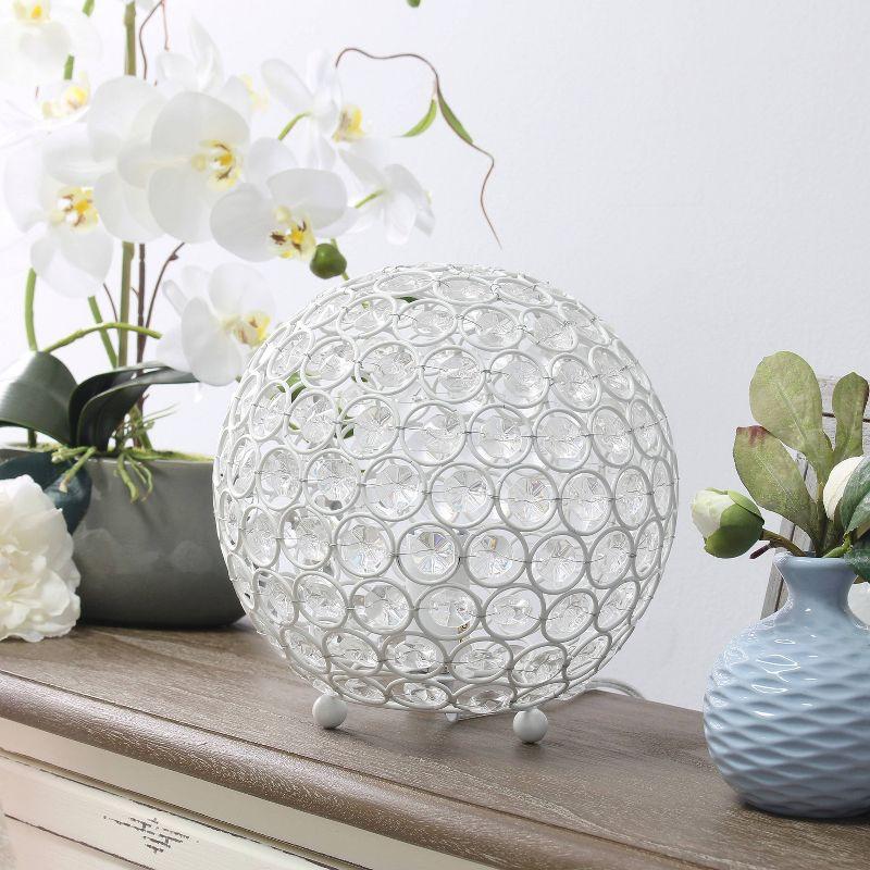 Crystal Ball Sequin Table Lamp - Elegant Design