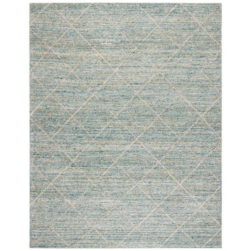 Himalaya HIM423 Handmade Area Rug - 8'x10' - Blue - Safavieh