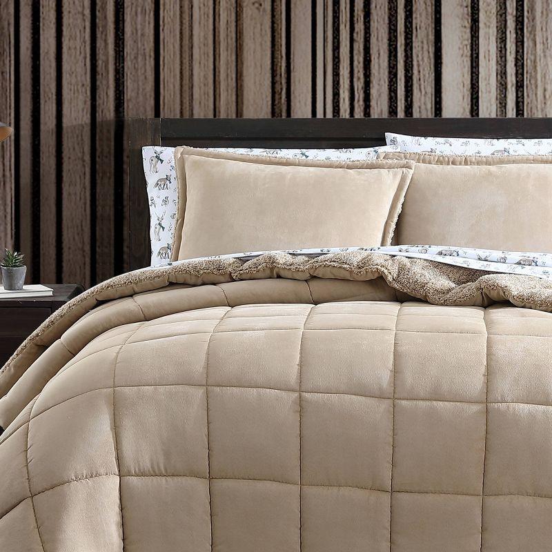 Eddie Bauer Sherwood Reversible Microsuede Comforter Set