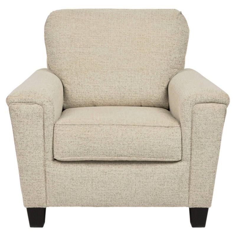 Abinger Accent Chair Natural: Plush Chenille, Contemporary Side Chair - Signature Design by Ashley