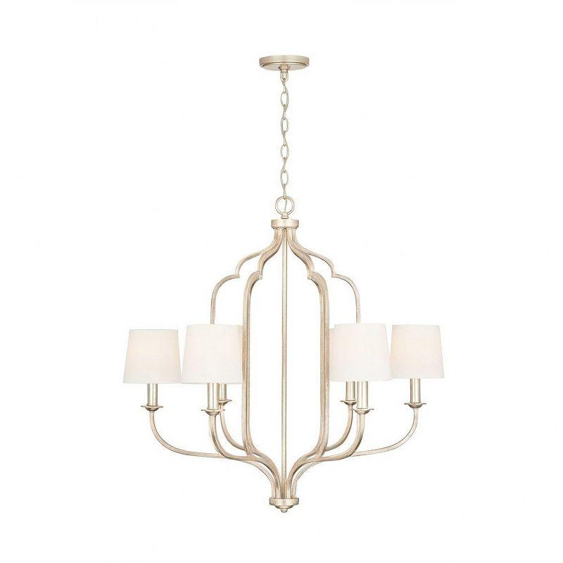 Capital Lighting Ophelia 6 - Light Chandelier in  Winter Gold