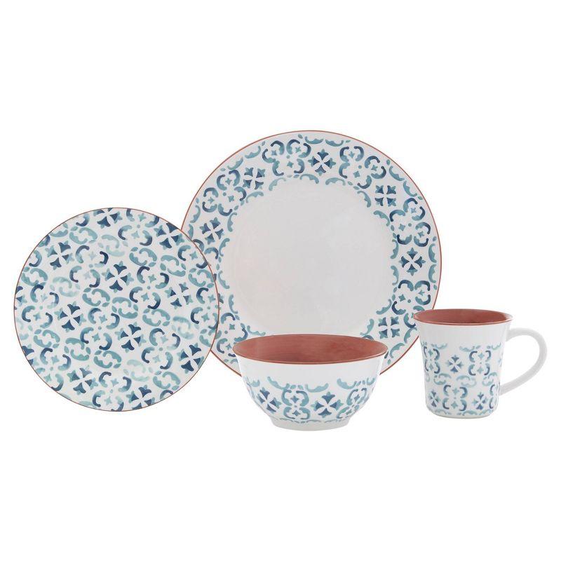 Baum Evora Stoneware Dinnerware Set - Service for 4