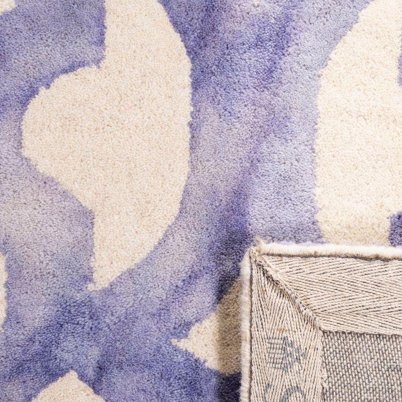 Dip Dye DDY717 Hand Tufted Indoor Accent Rug - Ivory/Blue - 3'x5' - Safavieh