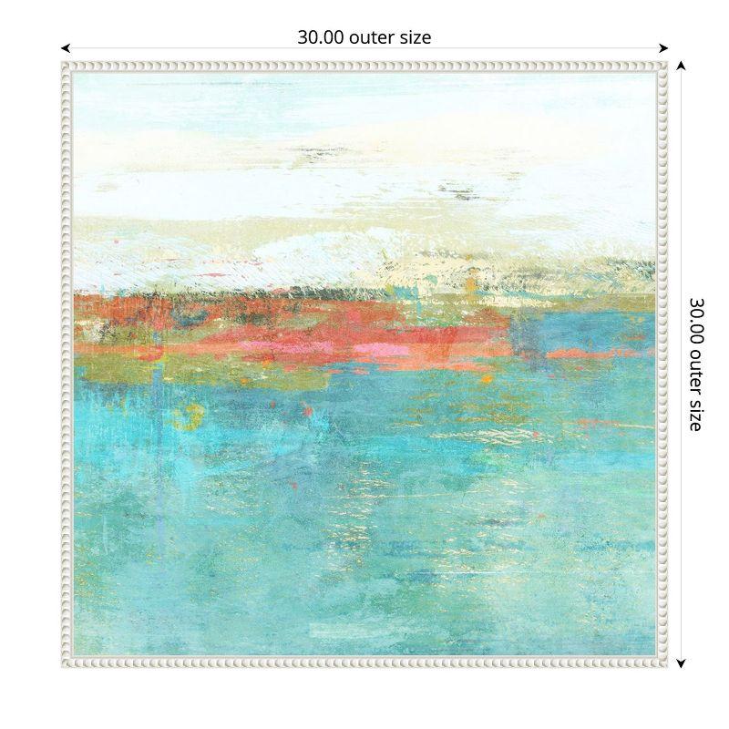 Amanti Art August Haze by Suzanne Nicoll Canvas Wall Art Print Framed 30 x 30