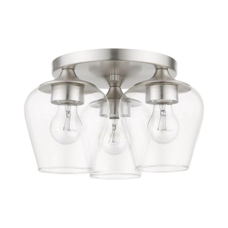 Willa Arlo™ Interiors Chrisha Orizaba 3-Light 13" Flush Mount