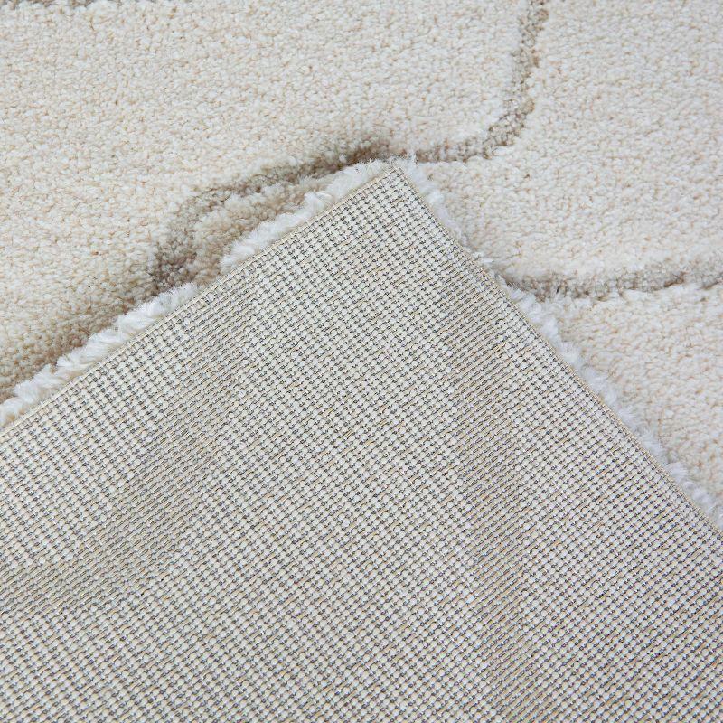 7'10"x10' Tanya Abstract Kids' Area Rug Cream - Balta Rugs: Fade & Stain-Resistant, Medium Pile, OEKO-TEX Certified