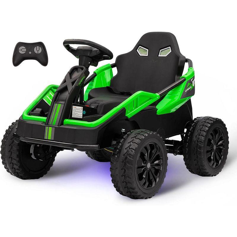 24V 4x4 Ride On Toy for Big Kids, 4x85W 6MPH Ride On UTV Car w/Parent Remote