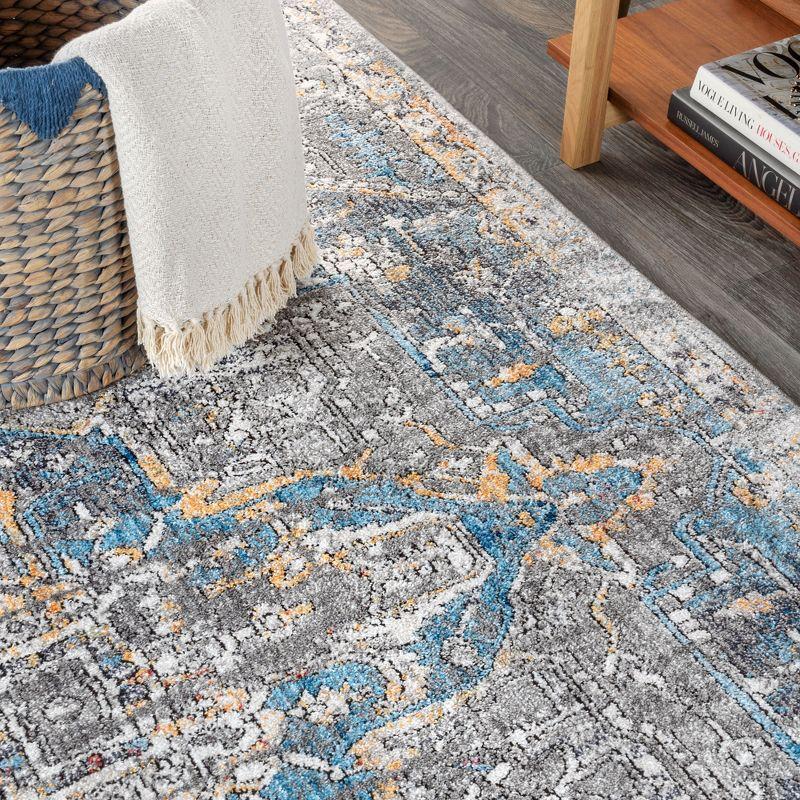 Izmir Vintage Medallion Area Rug  - JONATHAN Y