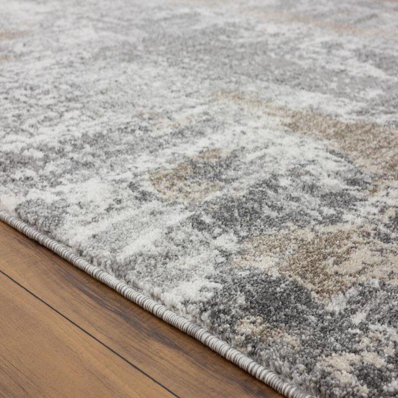 Luxe Weavers Modern Abstract Area Rug, Gray 2x3