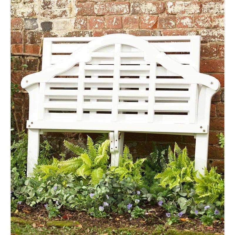 Lutyen Outdoor Garden Bench: Built with FSC-Certified Eucalyptus Wood