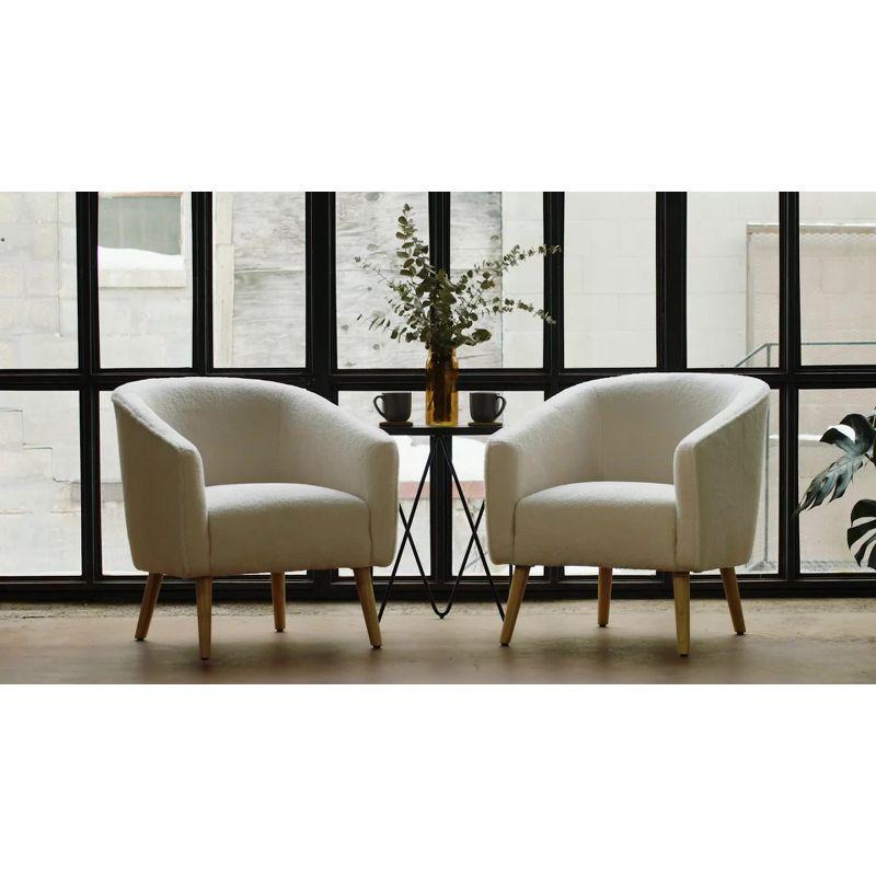 Marzi Upholstered Barrel Chair