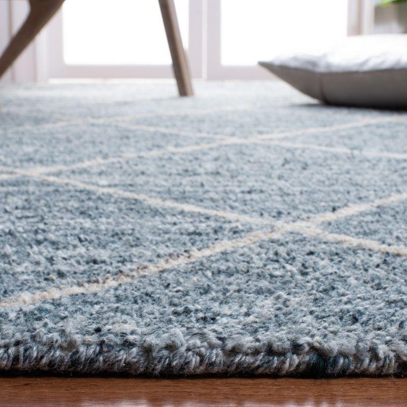 Moniz Hand Tufted Wool Geometric Rug
