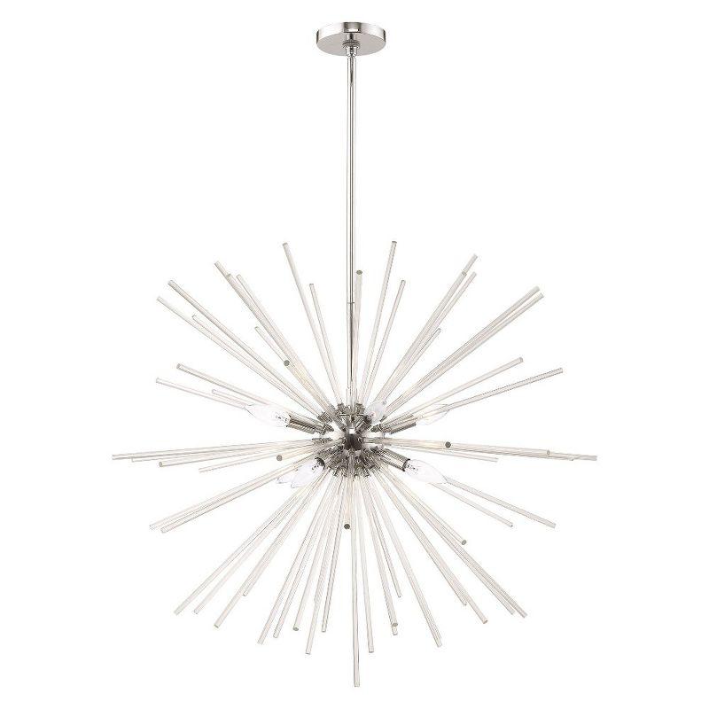 Livex Lighting Utopia 8 - Light Chandelier in  Polished Chrome