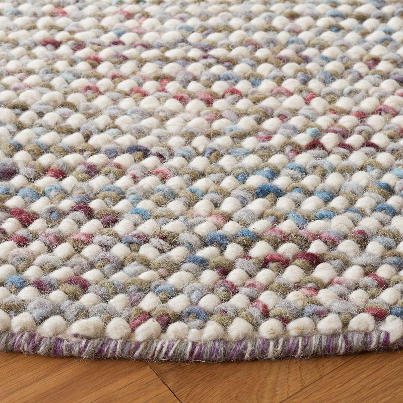 Handwoven Wool Gray Area Rug