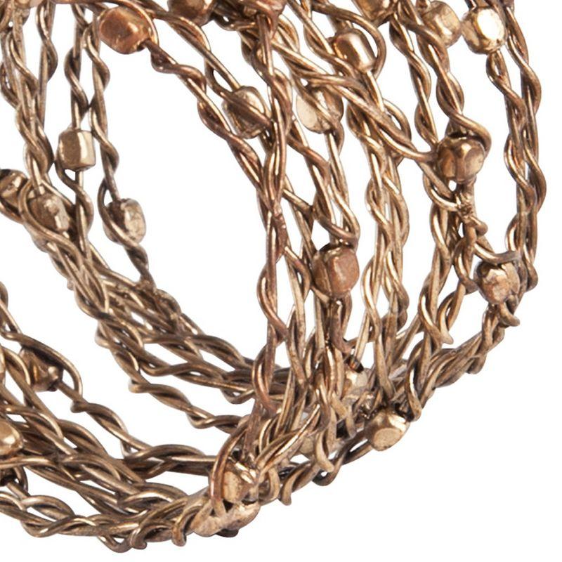 Mercer41 Cony Metal Napkin Ring (Set of 4)