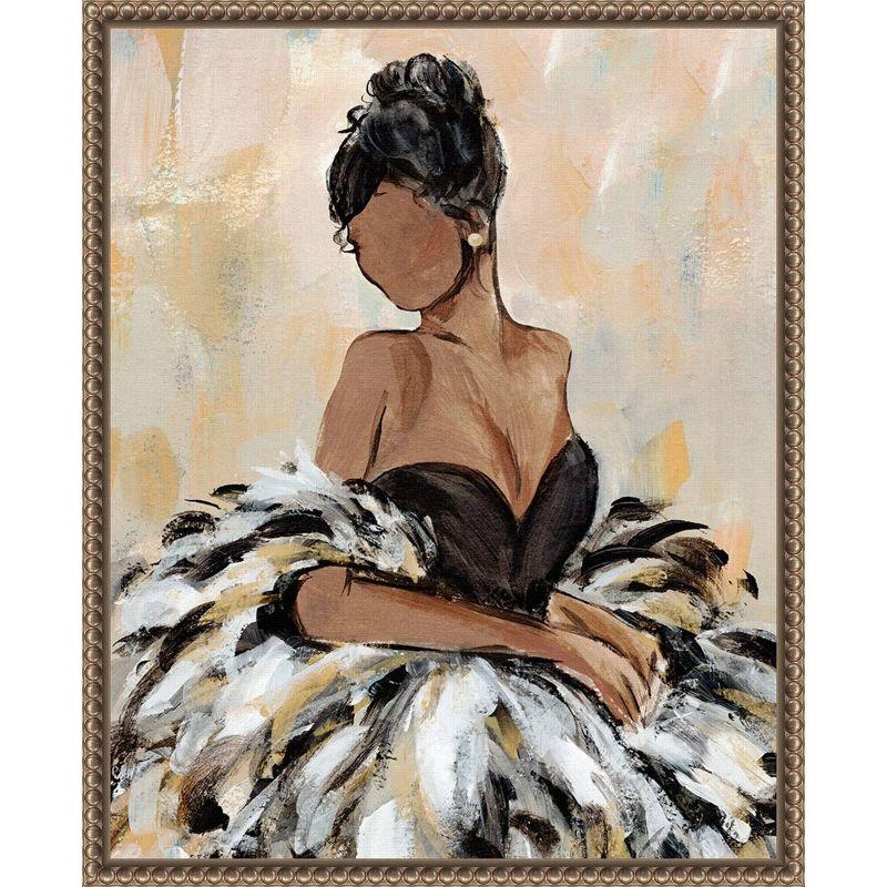 Amanti Art Ball Gown Frills III by Annie Warren Framed Wall Art Print