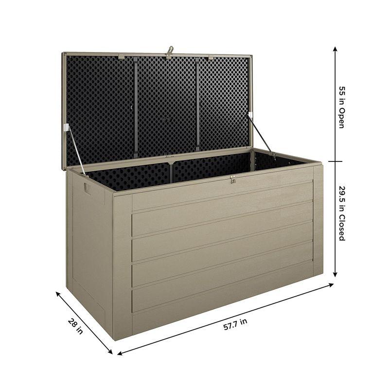 Cosco Outdoor Patio Deck Storage Extra Large Box 180 Gallons