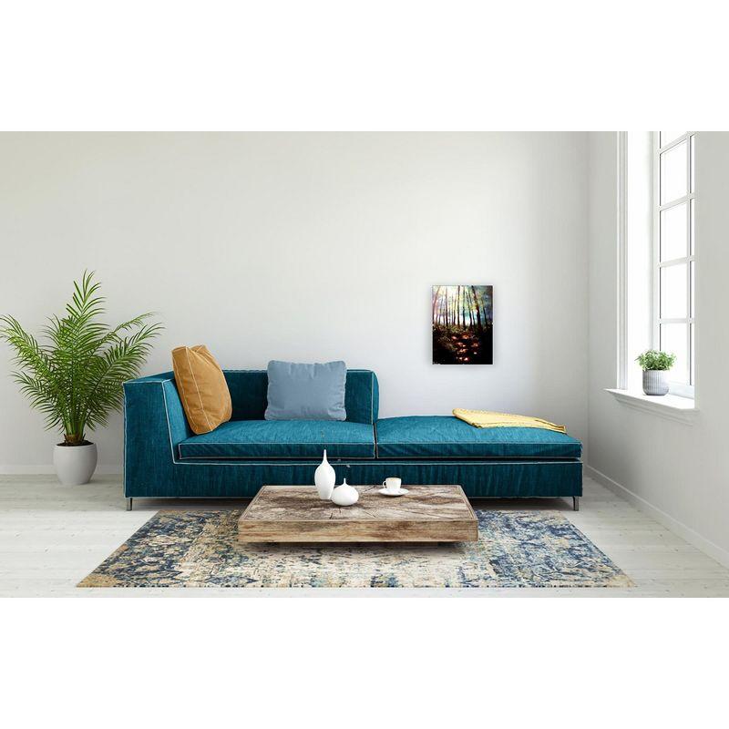 Ambiance Gallery Clip Frames - Modern Low Profile Invisible Minimalist Picture Photo Gallery Frame, Includes Glass and Backing - 8.5x11 - [Box of 6]
