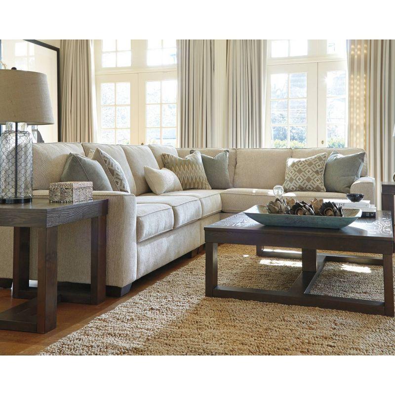 Watson Dark Brown Rectangular Wood Coffee Table