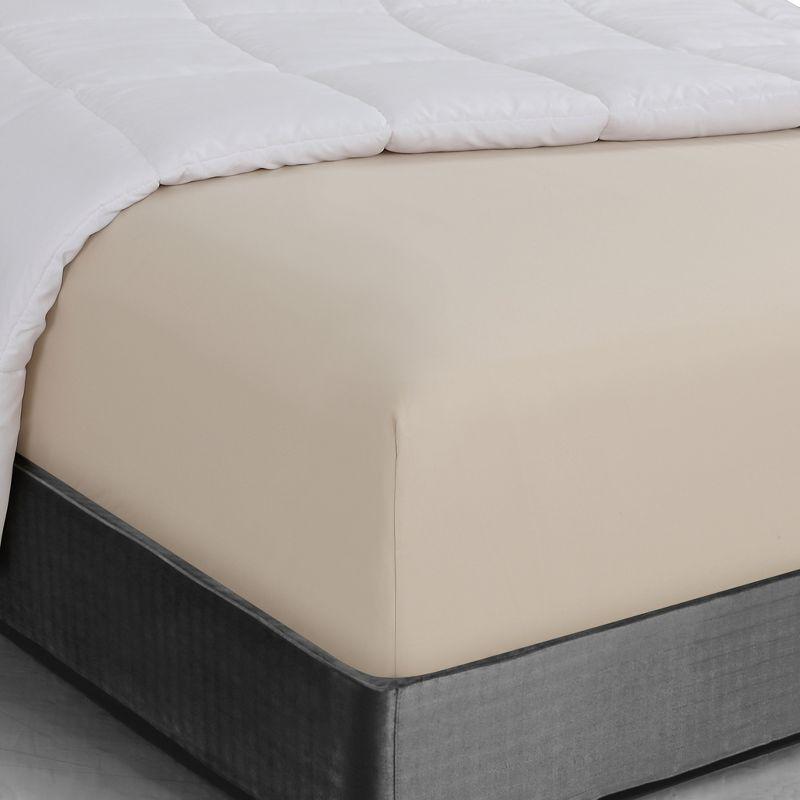 Swift Home 1800 Series 16 Inch Deep Microfiber Fitted Sheet
